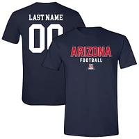 Unisex Navy Arizona Wildcats Collegiate Football NIL Pick-A-Player T-Shirt