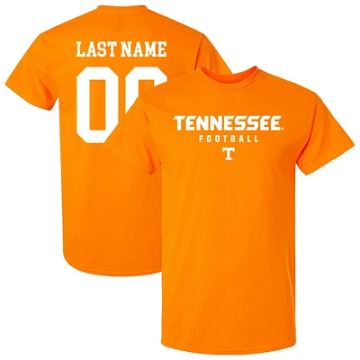 Unisex Tennessee Orange Volunteers Collegiate Football NIL Pick-A-Player T-Shirt