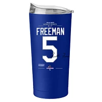 Freddie Freeman Los Angeles Dodgers 2024 World Series MVP 20oz. Powder Coat Tumbler