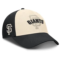 Men's Nike Black/Natural San Francisco Giants Statement Club Performance Adjustable Hat