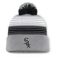 Men's Chicago White Sox Fanatics Gray Balk Cuffed Knit Hat with Pom