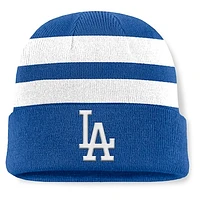Men's Fanatics Royal Los Angeles Dodgers Baseline Cuffed Knit Hat