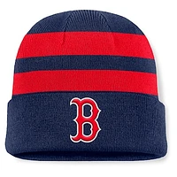 Men's Fanatics Navy Boston Red Sox Baseline Cuffed Knit Hat