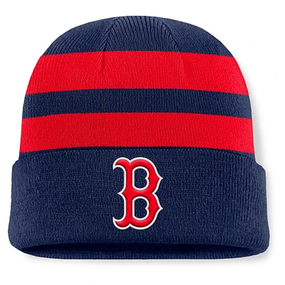 Men's Fanatics Navy Boston Red Sox Baseline Cuffed Knit Hat