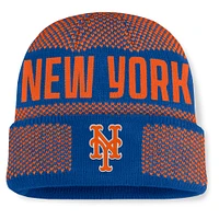 Men's Fanatics Royal New York Mets Rotation Cuffed Knit Hat