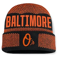 Men's Fanatics Black Baltimore Orioles Rotation Cuffed Knit Hat