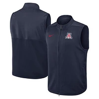 Men's Nike Navy Arizona Wildcats Primetime Victory Performance Full-Zip Vest