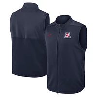 Men's Nike Navy Arizona Wildcats Primetime Victory Performance Full-Zip Vest