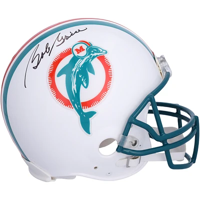 Bob Griese Miami Dolphins Autographed 1980 Throwback Riddell VSR4 Authentic Helmet