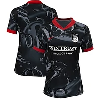 Women's Nike Black Chicago Red Stars 2025 Stadium Replica Jersey