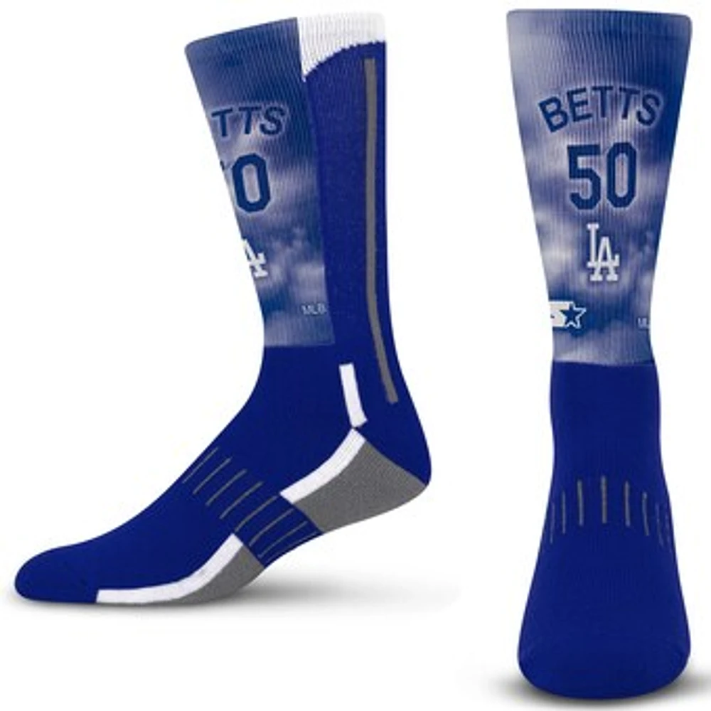 Unisex Starter Mookie Betts Los Angeles Dodgers Clouds Crew Socks