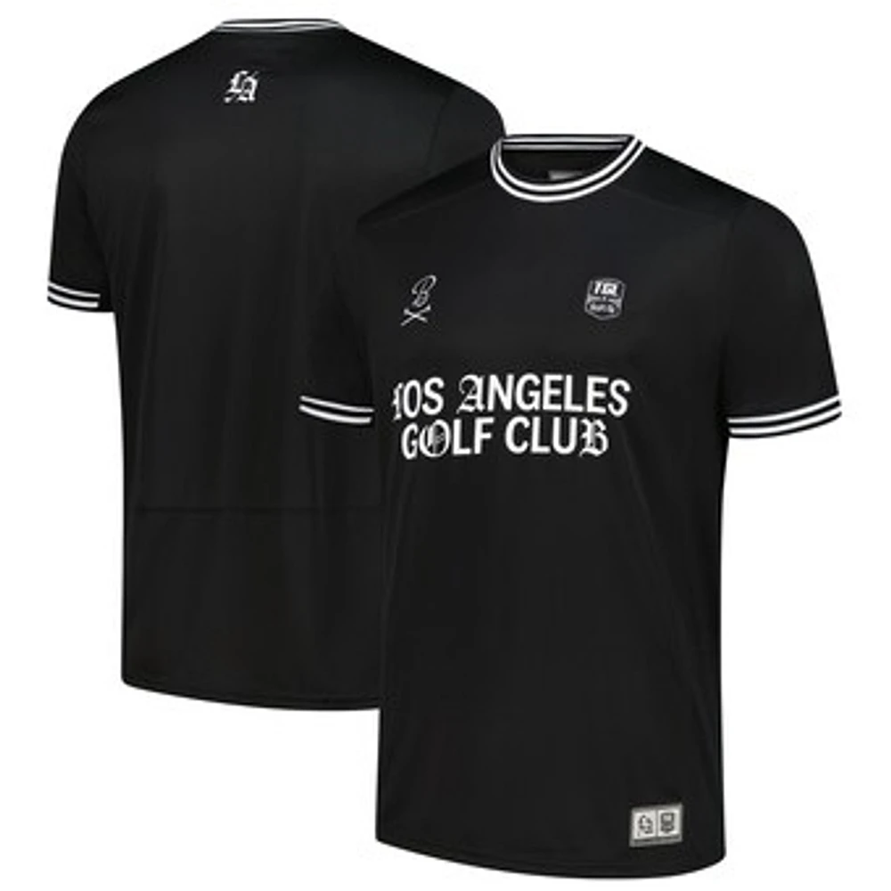 Men's Barstool Golf  Black Los Angeles Club TGL Team Jersey