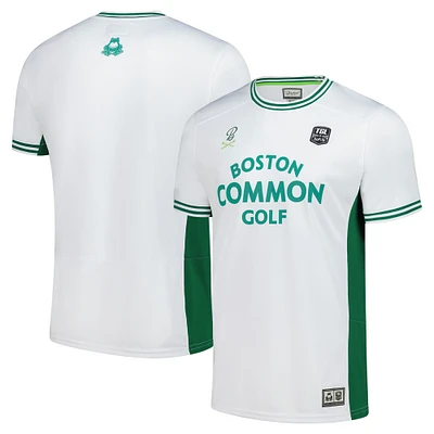 Men's Barstool Golf  White Boston Common TGL Team Jersey