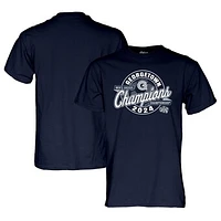 Unisex Blue 84  Navy Georgetown Hoyas 2024 Big East Men's Soccer Tournament Champions T-Shirt