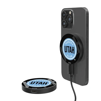 Keyscaper  Utah Hockey Club Wireless Magnetic Charger