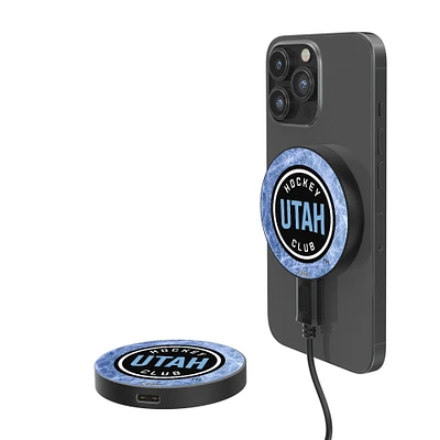 Keyscaper  Utah Hockey Club Wireless Magnetic Charger