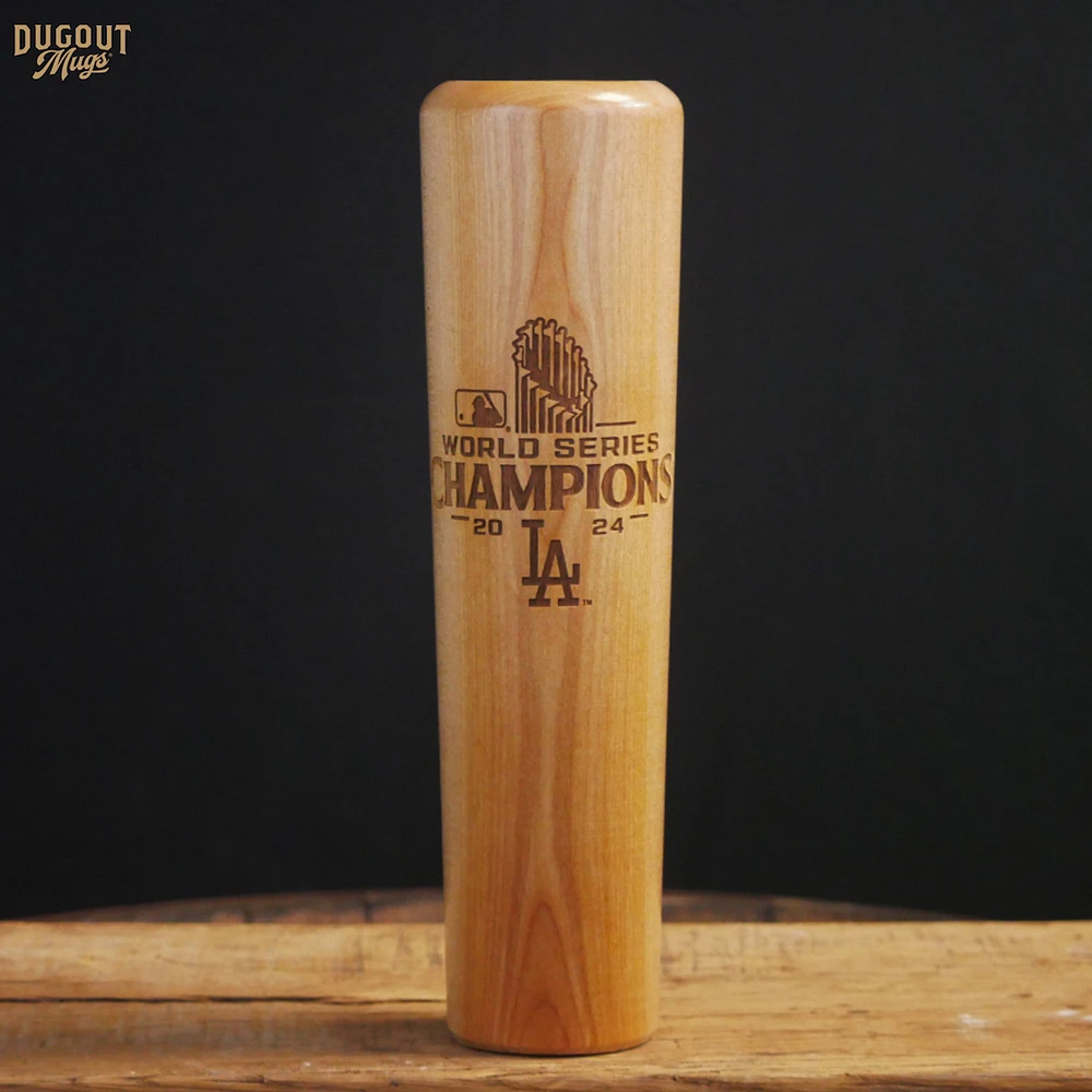 Los Angeles Dodgers 2024 World Series Champions 12oz. Baseball Bat Mug