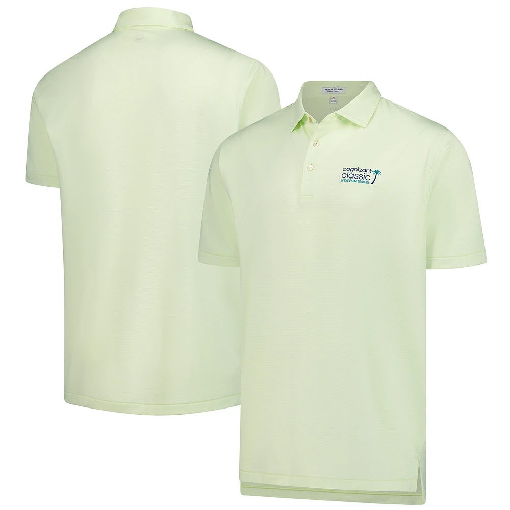 Men's Peter Millar Green Cognizant Classic Jubilee Performance Jersey Polo