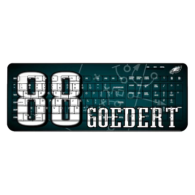 Keyscaper Dallas Goedert Philadelphia Eagles Wireless Keyboard