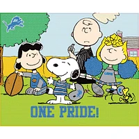 Detroit Lions Snoopy Diamond Painting Craft Kit