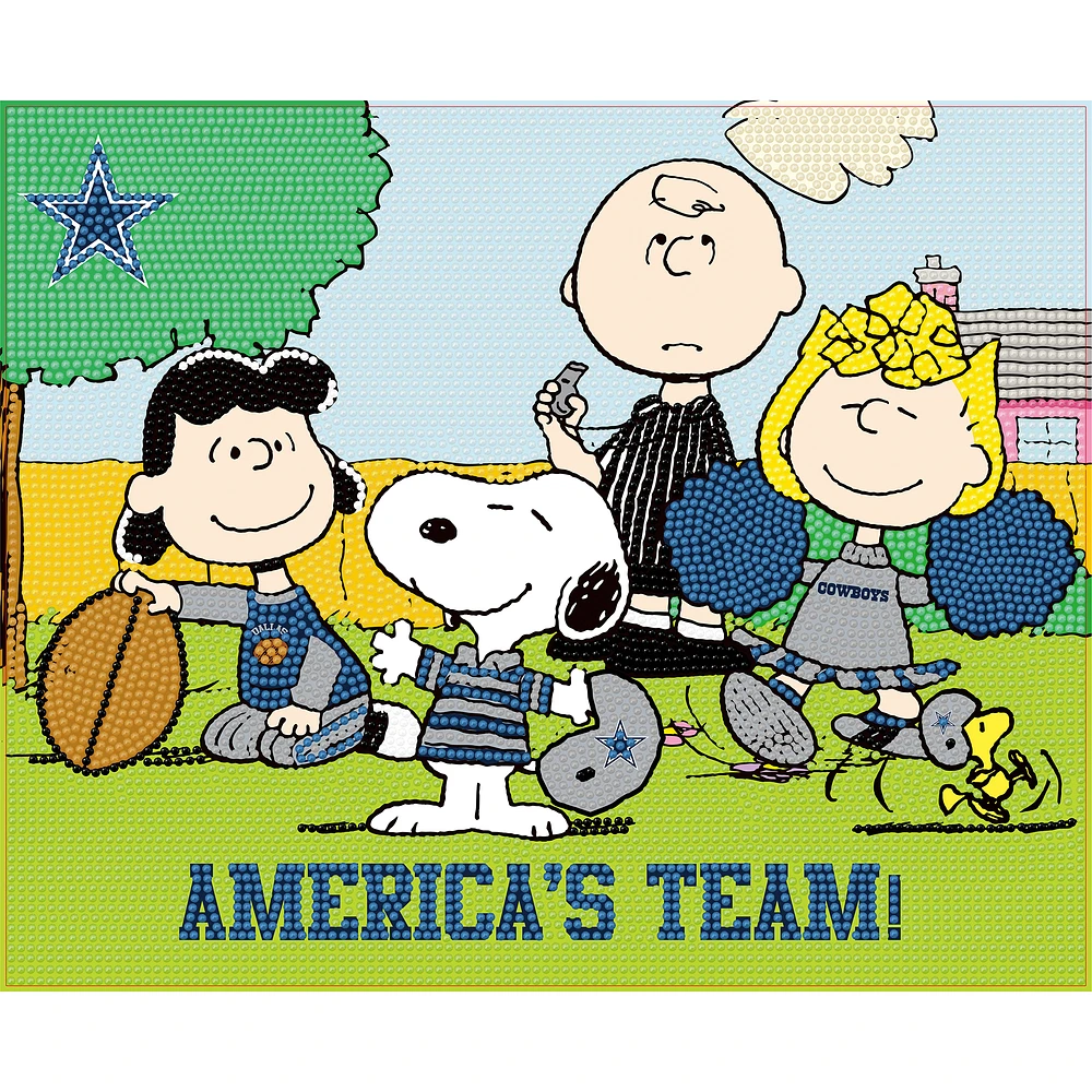 Dallas Cowboys Snoopy Diamond Painting Craft Kit