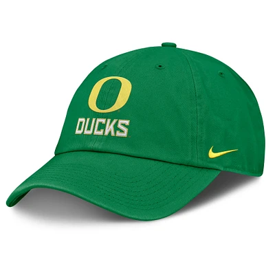 Men's Nike Green Oregon Ducks 2025 On-Field Club Adjustable Hat