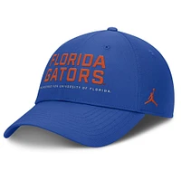 Men's Jordan Brand Royal Florida Gators 2025 On-Field Gameday Club Adjustable Hat