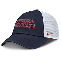 Men's Nike Navy Arizona Wildcats 2025 Gameday On-Field Club Adjustable Trucker Hat