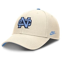 Men's Nike Natural North Carolina Tar Heels Rise Legacy Adjustable Hat