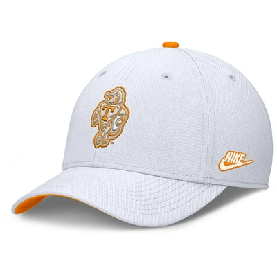 Men's Nike White Tennessee Volunteers Legacy Rise Performance Flex Hat