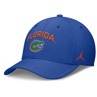 Men's Jordan Brand Royal Florida Gators 2025 On-Field Rise Performance Flex Hat
