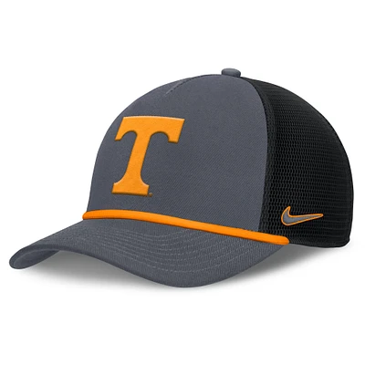 Men's Nike Gray Tennessee Volunteers Rise Primetime Trucker Adjustable Hat