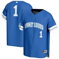 Unisex GameDay Greats #1 Blue Saint Louis Billikens Lightweight Collegiate Baseball Fashion Jersey