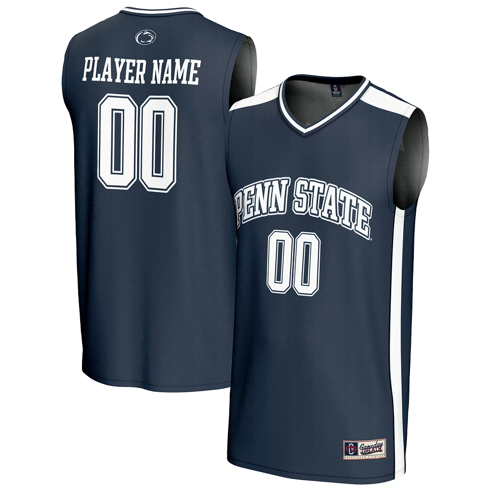 Youth GameDay Greats Navy Penn State Nittany Lions NIL Pick-A-Player Lightweight Collegiate Women's Basketball Fashion Jersey
