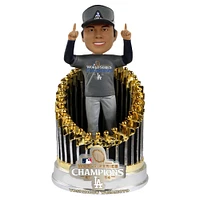 FOCO Yoshinobu Yamamoto Los Angeles Dodgers 2024 World Series Champions 8" Fanatics Exclusive Player In Trophy Bobblehead