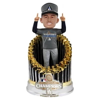 FOCO Tommy Edman Los Angeles Dodgers 2024 World Series Champions 8" Fanatics Exclusive Player In Trophy Bobblehead