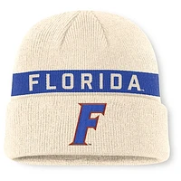 Men's Jordan Brand Natural Florida Gators Peak Primetime Utility Cuffed Knit Hat