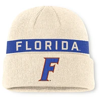 Men's Jordan Brand Natural Florida Gators Peak Primetime Utility Cuffed Knit Hat