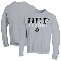 Men's Champion Gray UCF Knights Alumni Arched Pullover Sweatshirt