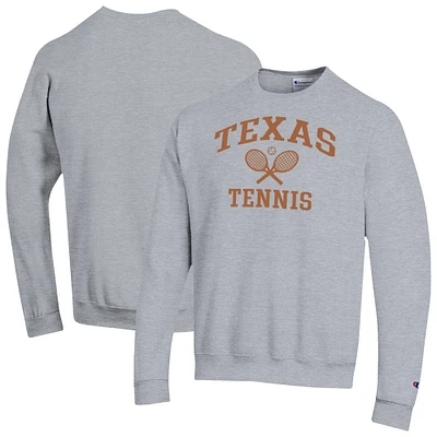 Men's Champion Texas Longhorns Tennis Icon Powerblend Pullover Sweatshirt