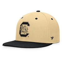 Men's Fanatics Gold/Black South Carolina Gamecocks Balance Fitted Hat