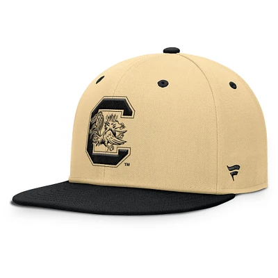 Men's Fanatics Gold/Black South Carolina Gamecocks Balance Fitted Hat