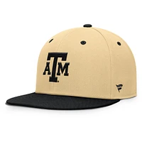 Men's Fanatics Gold/Black Texas A&M Aggies Balance Fitted Hat