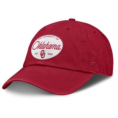 Women's Fanatics Crimson Oklahoma Sooners Candid Adjustable Hat