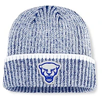 Men's Fanatics  Royal/White Pitt Panthers Haze Cuffed Knit Hat