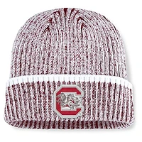 Men's Fanatics  Garnet/White South Carolina Gamecocks Haze Cuffed Knit Hat