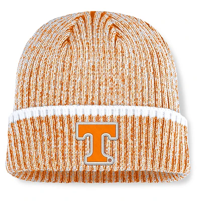 Men's Fanatics  Tennessee Orange/White Tennessee Volunteers Haze Cuffed Knit Hat