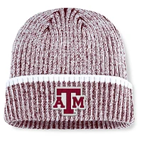 Men's Fanatics  Maroon/White Texas A&M Aggies Haze Cuffed Knit Hat