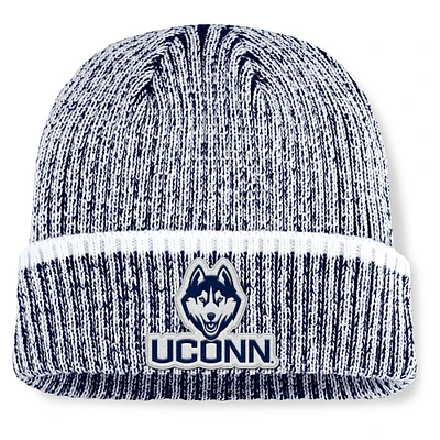 Men's Fanatics  Navy/White UConn Huskies Haze Cuffed Knit Hat