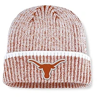Men's Fanatics  Texas Orange/White Texas Longhorns Haze Cuffed Knit Hat